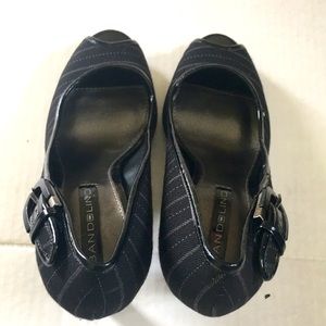 Bandolino size 6 3.5 black and gray